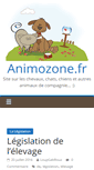 Mobile Screenshot of animozone.fr